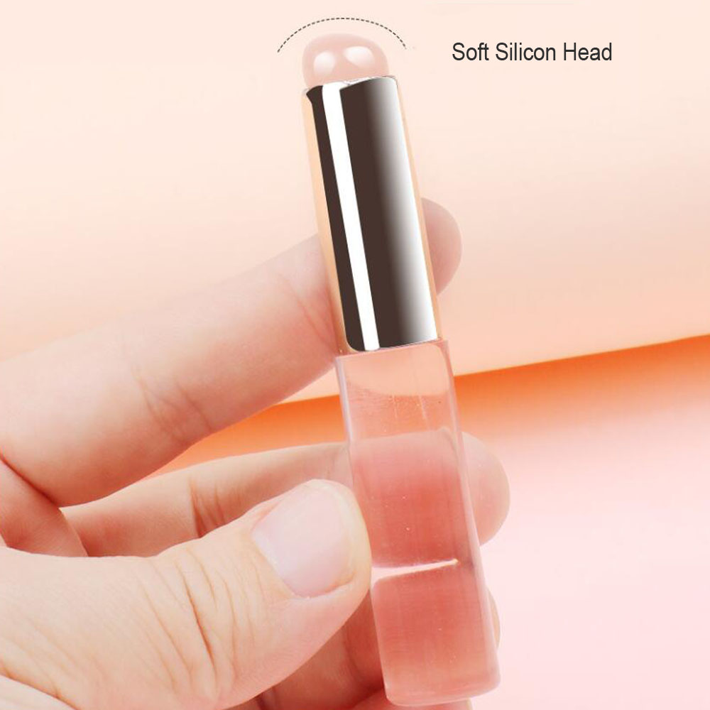 1pc Pink Silicone Nail Brush R - Nail Art Ombre Pink recension och pris