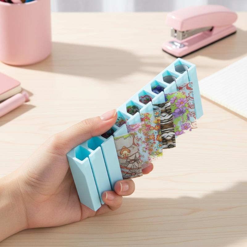 10-Grid Macaron Nail Foil Stor - Nail Foil Transfer recension och pris