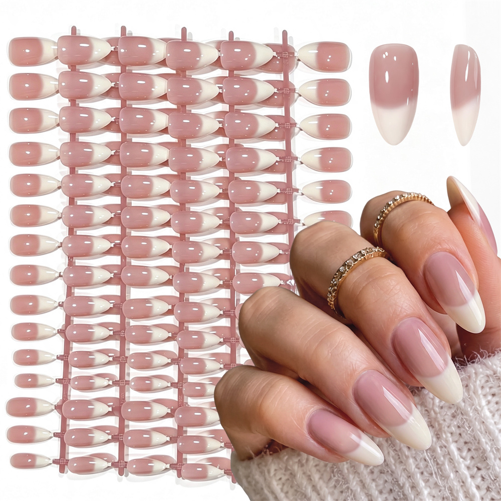 150Pcs Ins Style French Gradie - Nail Art Ombre Pink recension och pris
