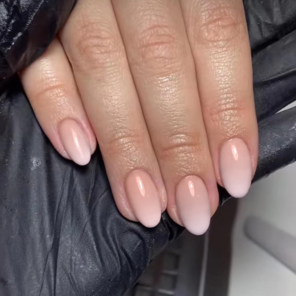 120PCS Medium Oval Ombre Pink  - Nail Art Ombre Pink recension och pris