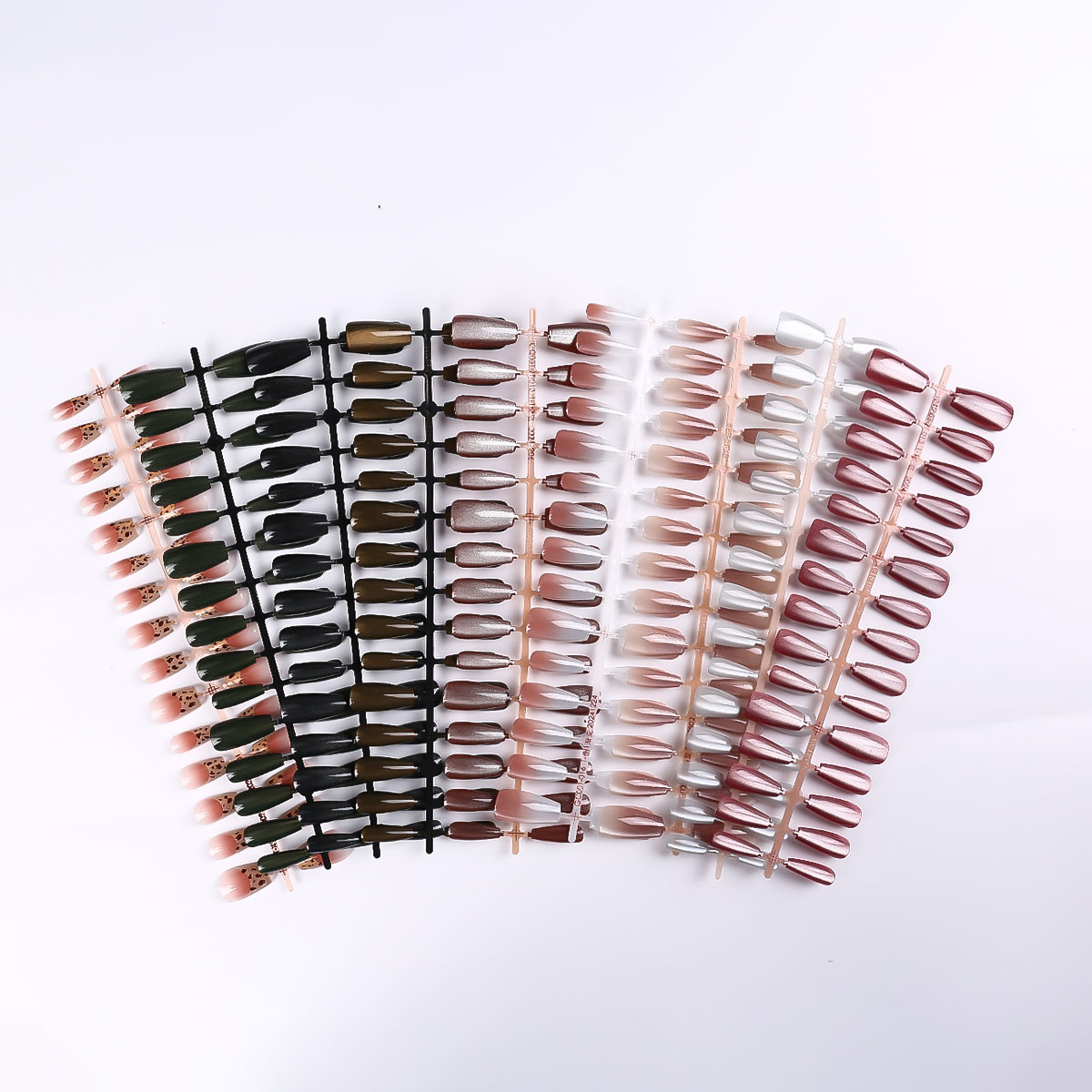 30Pcs Oval Short Pink Press on - Nail Art Ombre Pink recension och pris