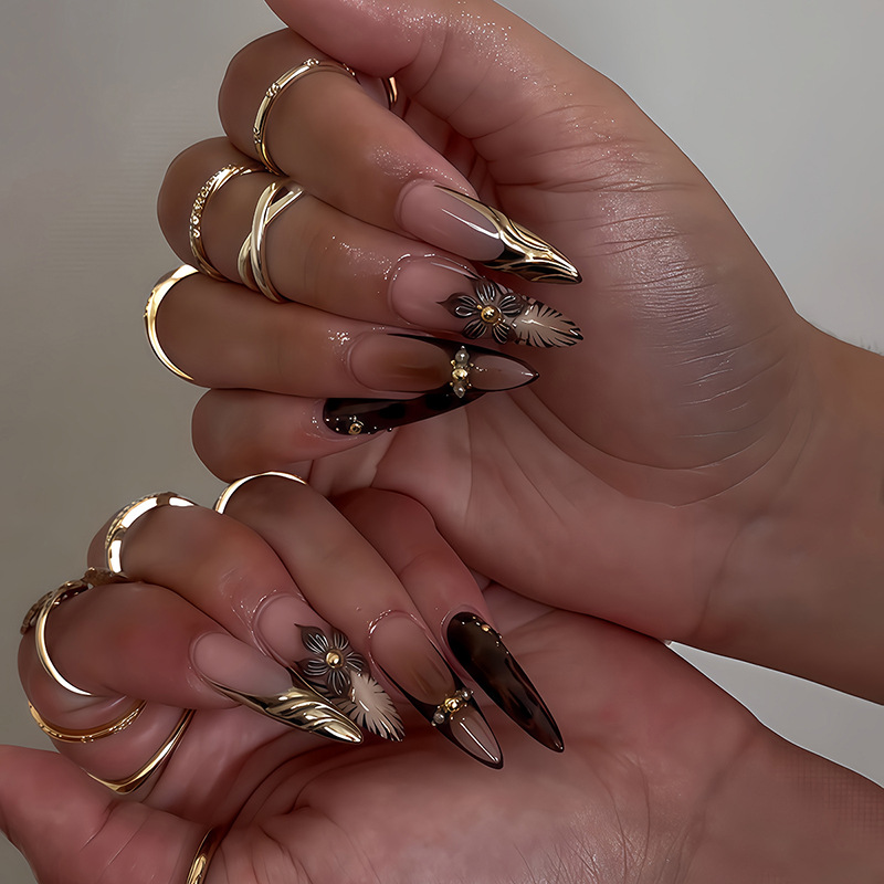 24Pcs French Blush Pink Design - Nail Art French Nails recension och pris