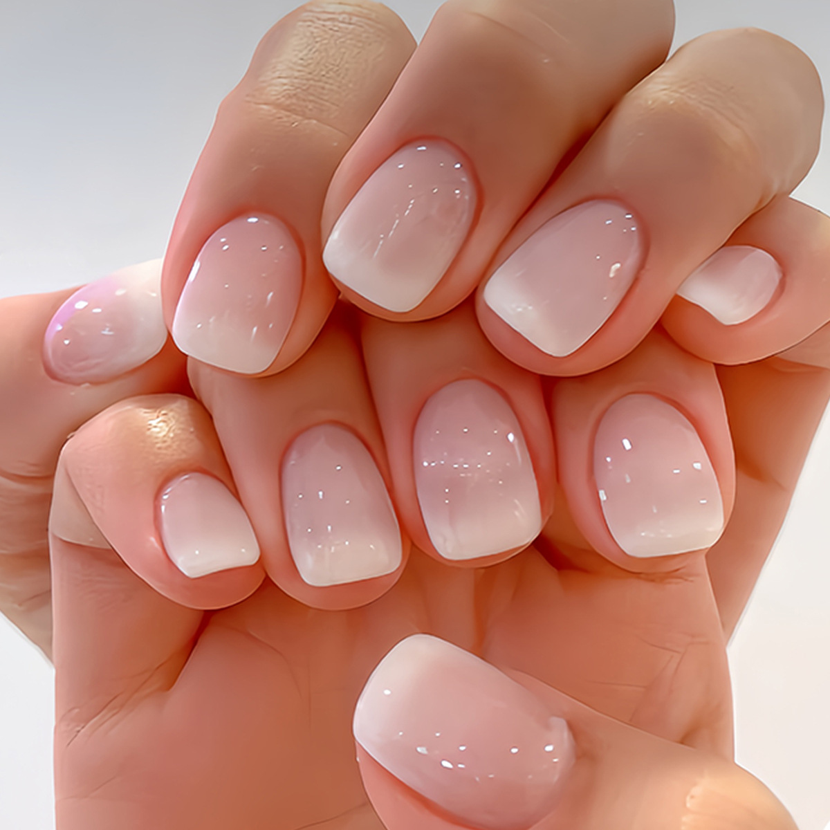 24Pcs Simple Ballet Glitter De - Nail Art French Nails recension och pris
