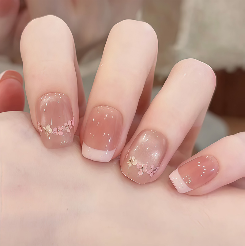 24pcs Pink Ombre Short Square  - Nail Art Ombre Pink recension och pris